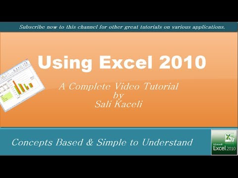 Excel 2010 - Tam Özel Öğretmen Üstünde Çeşitli İşlevleri Kullanarak
