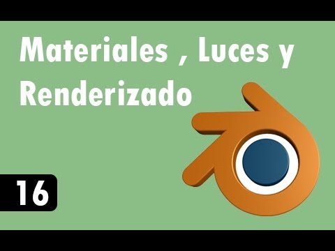 Öğretici De Blender - 16 - Ejemplo De Materiales, Y Luces Render