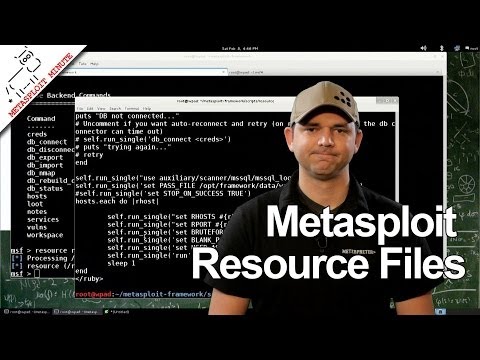 Kaynak Dosyaları - Metasploit Dakika