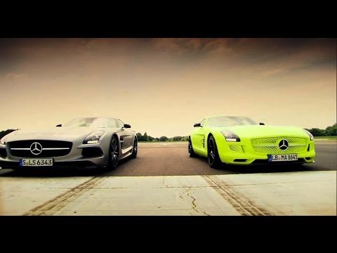 Benzin Vs Elektrik - Mercedes Sls Amg Battle - Top Gear - Serisi 20 - Bbc Resim 1