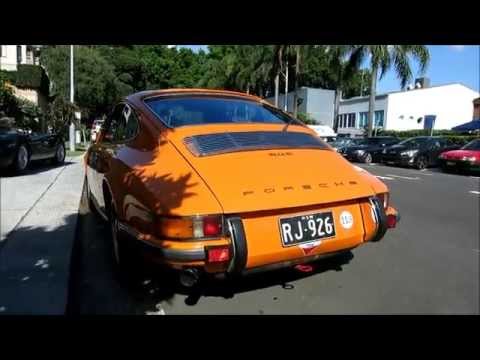 1971 Porsche 911'i S (2.7) - Başlamak Ve Arabayla Resim 1