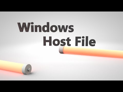 Nasıl Yönetici Modu Windows Vısta/7/8 Hosts Dosyasında Düzenleme