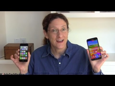 Samsung Galaxy S5 Vs Apple İphone 5'ler Karşılaştırma Smackdown