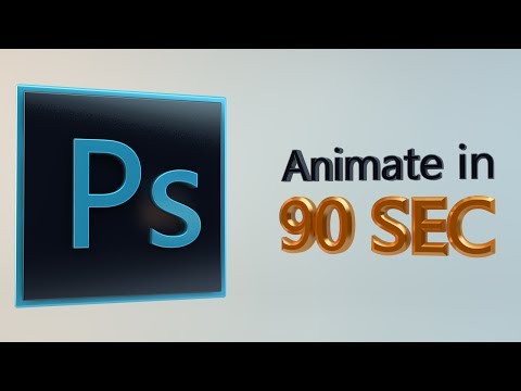 90Secs İçinde Adobe Photoshop Cs6 Animasyonlu Bir Gıf Animasyon Öğrenin