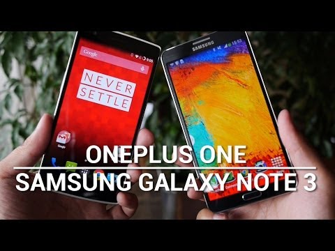 Oneplus Bir Vs Samsung Galaxy Not 3 - Quick Look Resim 1