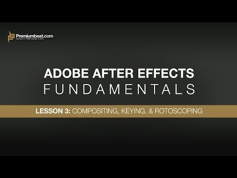 Adobe After Effects Temelleri 3: Kompozisyon, Anahtarlama Ve Rotoscoping Resim 1
