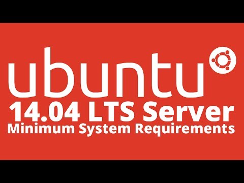 Ubuntu 14,04 Server Lts Güvenilir Tahr Minimal Sistem Gereksinimleri Nedir