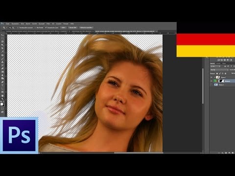 Haare Freistellen Mit Dem Greenscreenverfahren | Photoshop Resim 1