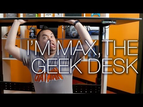Geekdesk Max Elektrikli Ayarlanabilir Yükseklik Resepsiyon Unboxing Ve Gözden Geçirme - Çözdükten Resim 1