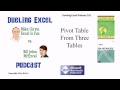Bay Excel Ve Excelisfun Hile 161: Üç Tablolar Üzerinden Rapor Oluşturma: Düşeyara Ve Powerpivot