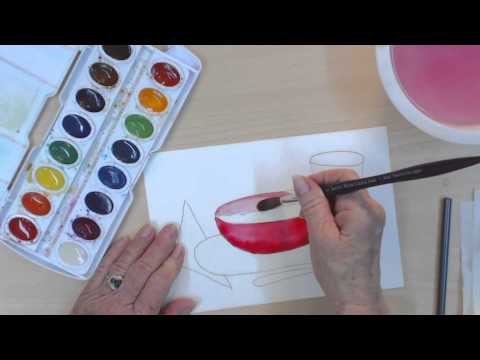 Çocuklar İçin Basit Resim Dersleri | Nasıl Çizmek Ve Bir Kase Çorba Boya | Cp