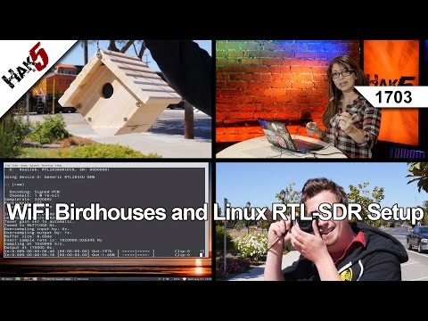 Wifi Birdhouses Ve Linux Rtl-Sdr Kur, Hak5 1703