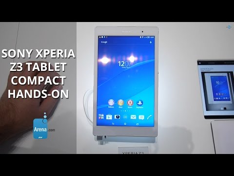 Sony Xperia Z3 Tablet Kompakt Hands: Gözlük, Tasarımı, Özellikleri Resim 1