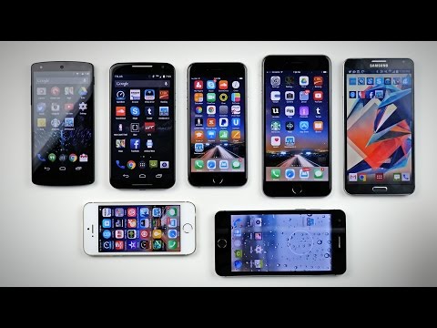 İphone 6 Vs İphone 6 Vs Moto X Vs Artı Başkalarına! (Geekbench 3)