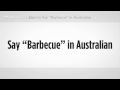 "barbekü" Demeyi | Avustralya Argo Resim 4