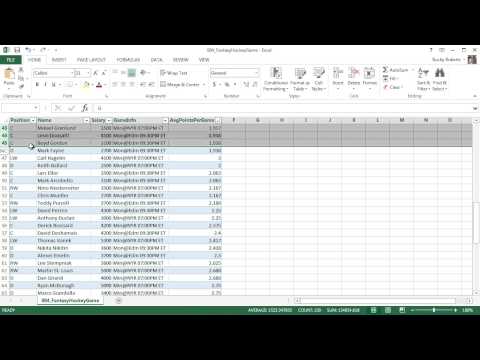 Microsoft Excel 2013 Eğitmeni - 8 - Tablolar