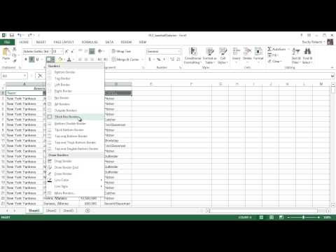 Microsoft Excel 2013 Hücreleri Biçimlendirme Öğretici - 13- Resim 1
