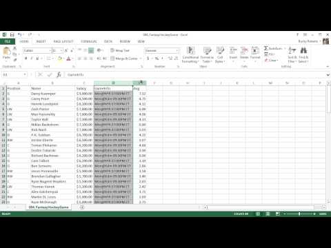 Microsoft Excel 2013 Satırlar Ve Sütunlar Ekleme Eğitmeni - 5-