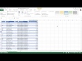 Microsoft Excel 2013 Tablolarla Çalışma Öğretici - 9-