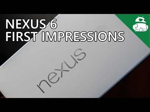 Nexus 6 Unboxing Ve İlk Gösterim!