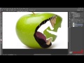Photoshop Cc Eğitimi: Elma Meyve Canavar Fotoğraf Efektleri Öğretici Yeni Resim 4