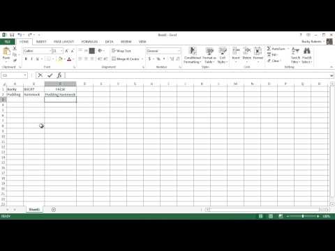 Microsoft Excel 2013 Eğitmeni - 21 - Dize İşlevleri Resim 1