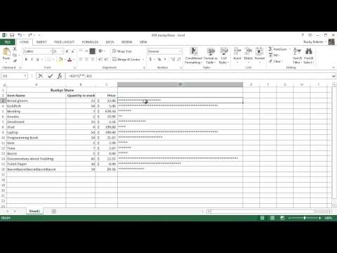 Microsoft Excel 2013 Öğretici-22 - Daha Fazla Serin Dize İşlevleri Resim 1