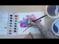 "neon" Manolya Çiçek Suluboya Resim - Hız Çizim Ve Boyama Hızlandırmak | Cp Resim 4