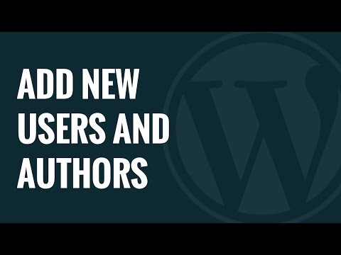 Yeni Kullanıcılar Ve Yazarlar Wordpress Blogunuza Nasıl