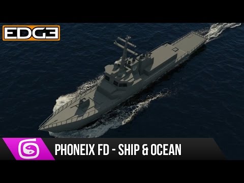 3Ds Max Ve Phoenix Fd Eğitimi - Gemi Okyanus Hd Resim 1