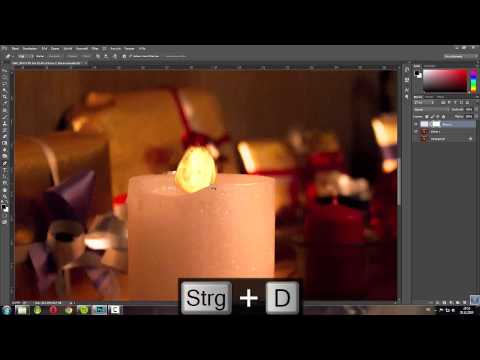 Photoshop Lensflares Meistern || Weihnachtliche Stimmung Resim 1