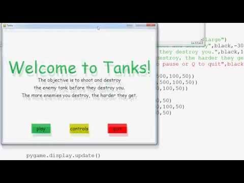 Pygame (Python Oyun Geliştirme) Eğitimi - 47 - Düğme Ekleme