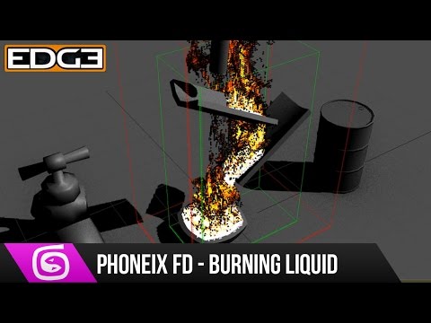 3Ds Max Ve Phoenix Fd Eğitimi - Sıvı Hd Yakıcı Resim 1