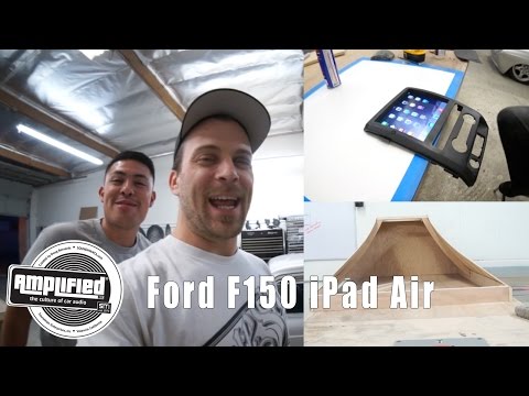 İpad Hava Ford F150 Dash Kit Yüklü.