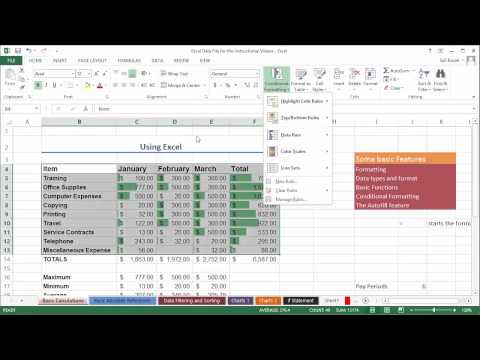 Koşullu Biçimlendirme Ve Veri Analizi Excel 2013 (Office 365): Bölüm 5 18
