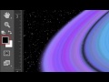 Photoshop: Bölüm 2: Derin Uzayda Satürn Özel Halkalar İle Yapmak Resim 4
