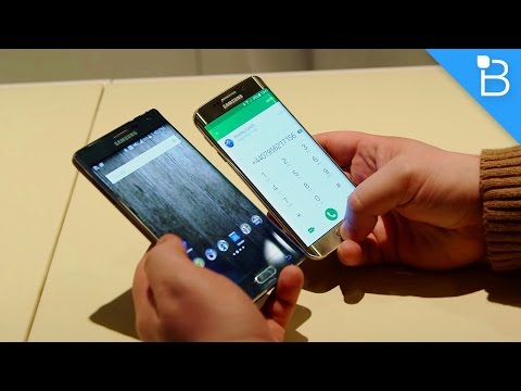 Galaxy S6 Edge Vs Not Kenar: Hızlı Karşılaştırma