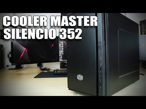 Cooler Master Silencio 352 Mikro-Atx Case Resim 1