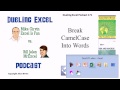 Bay Excel Ve Excelisfun Hile 171: Split İlk Ve Son Adını Alarak Üzerinde İkinci Büyük Harf