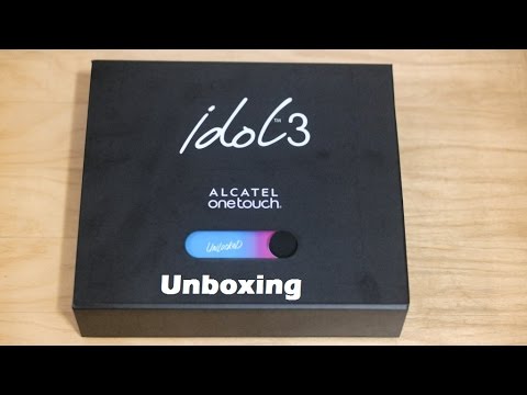 Alcatel Onetouch Idol 3 Unboxing Resim 1
