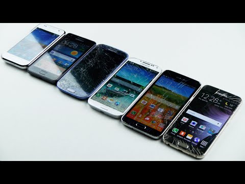 Samsung Galaxy S6 Vs S5 Vs S4 Vs S3 Vs S2 Vs S1 Test Bırak!