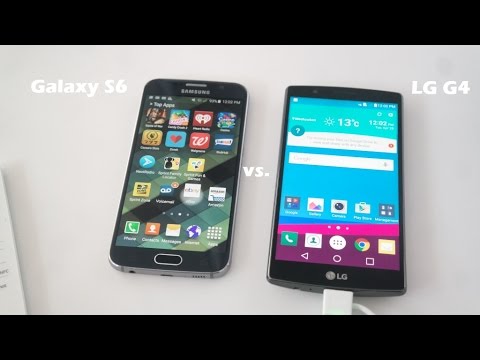 Lg G4 Vs Samsung Galaxy S6 Resim 1