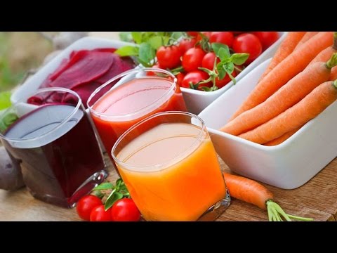 Nasıl Meyve Ve Sebze Meyve Suyu İçin Hızlı Hazırlayın | Oruç Ve Temizler Resim 1