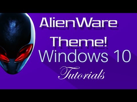 Alienware Tema İçin Pencere Eşiği 10