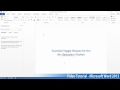 Microsoft Office Word 2013 Öğretici Adım Adım Part03 03 Durumda Tarafından