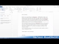 Microsoft Office Word 2013 Öğretici Adım Adım Part04 05 Sekmeler Tarafından