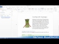 Microsoft Office Word 2013 Öğretici Adım Adım Part08 04 Quicktable Tarafından