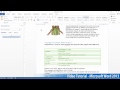 Microsoft Office Word 2013 Öğretici Adım Adım Part08 07 Mergecells Tarafından