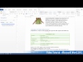 Microsoft Office Word 2013 Öğretici Adım Adım Part08 08 Converttotext Tarafından