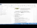 Microsoft Office Word 2013 Öğretici Adım Adım Part07 03 Düzeylerine Göre Resim 3